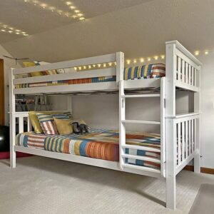 Single Wooden Bunk Bed