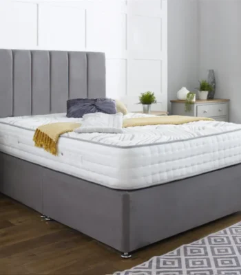 Small Double Divan Bed with Mattress and Headboard Included