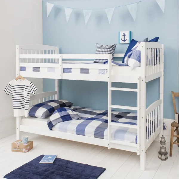 Single Wooden Bunk Bed with optional Mattresses