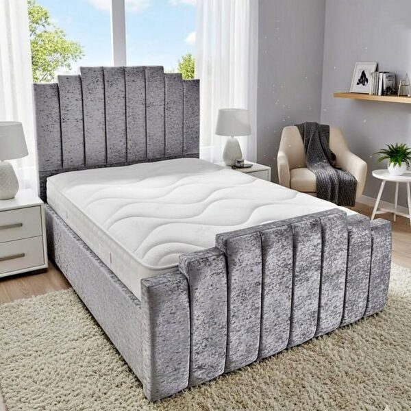 Plush Velvet Arizona Bed Frame