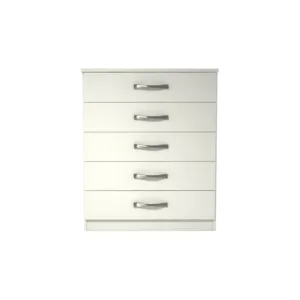 white chest of drawer