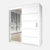 LYON 150cm Mirror Sliding Wardrobe